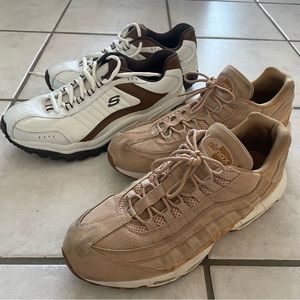 Men's size 13 shoes, Air Max & Sketcher Sport